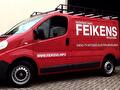 Bedrijfsbus van Technisch Bureau Feikens